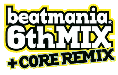 Beatmania 6th Mix + Core Remix logo for Playstation